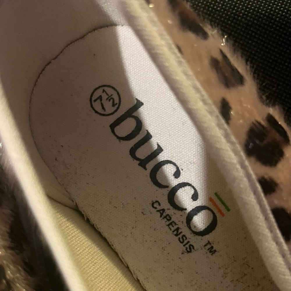 Pre-Loved Bucco Animal Print Casual Slip-Ons - Picture 4 of 6